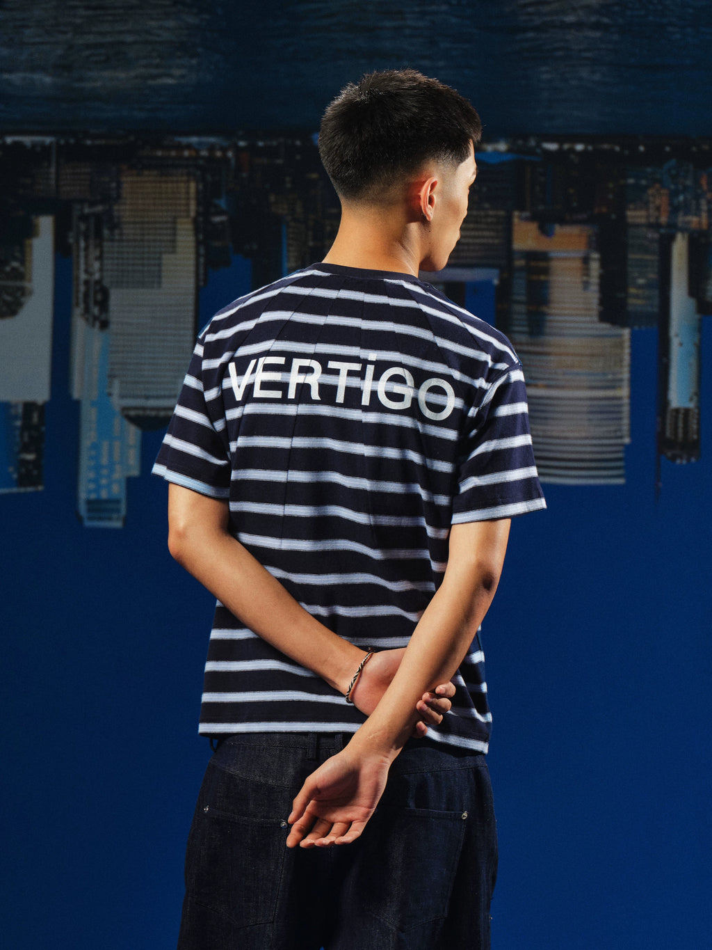 WebSurfGroup Striped Casual Loose Tee