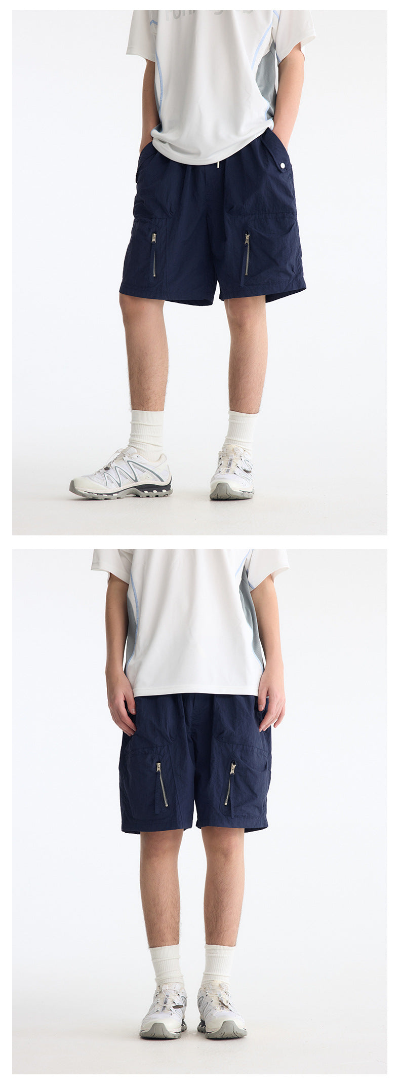 UNF 25SS tooling waterproof breathable quick-drying lace-up sports shorts