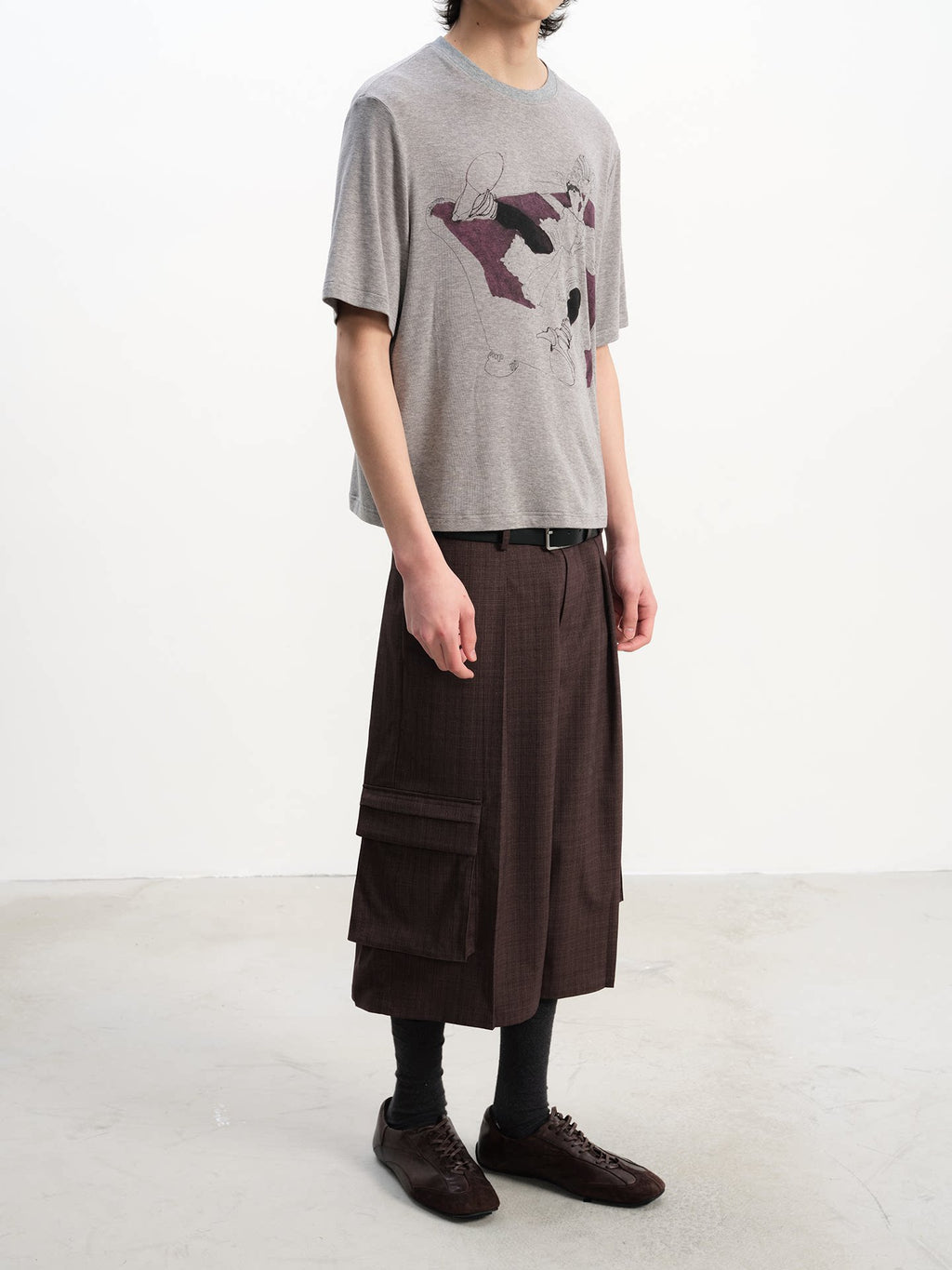 JCAESAR Retro Loose Versatile Tee