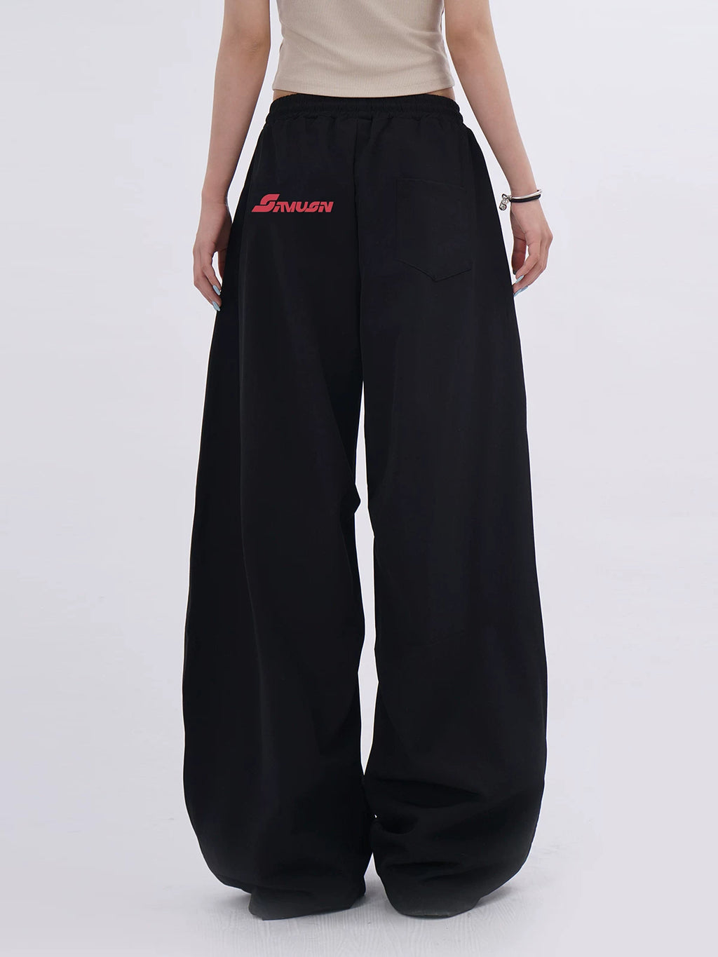 SAMUSAN Wide-Leg Hip Hop Jazz Dance Pants