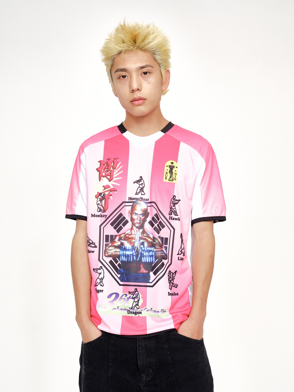 BURNIN Retro Casual Jersey