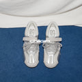 CHILIGIRL Lace-up Casual Mesh Breathable Shallow Mouth Single Shoes