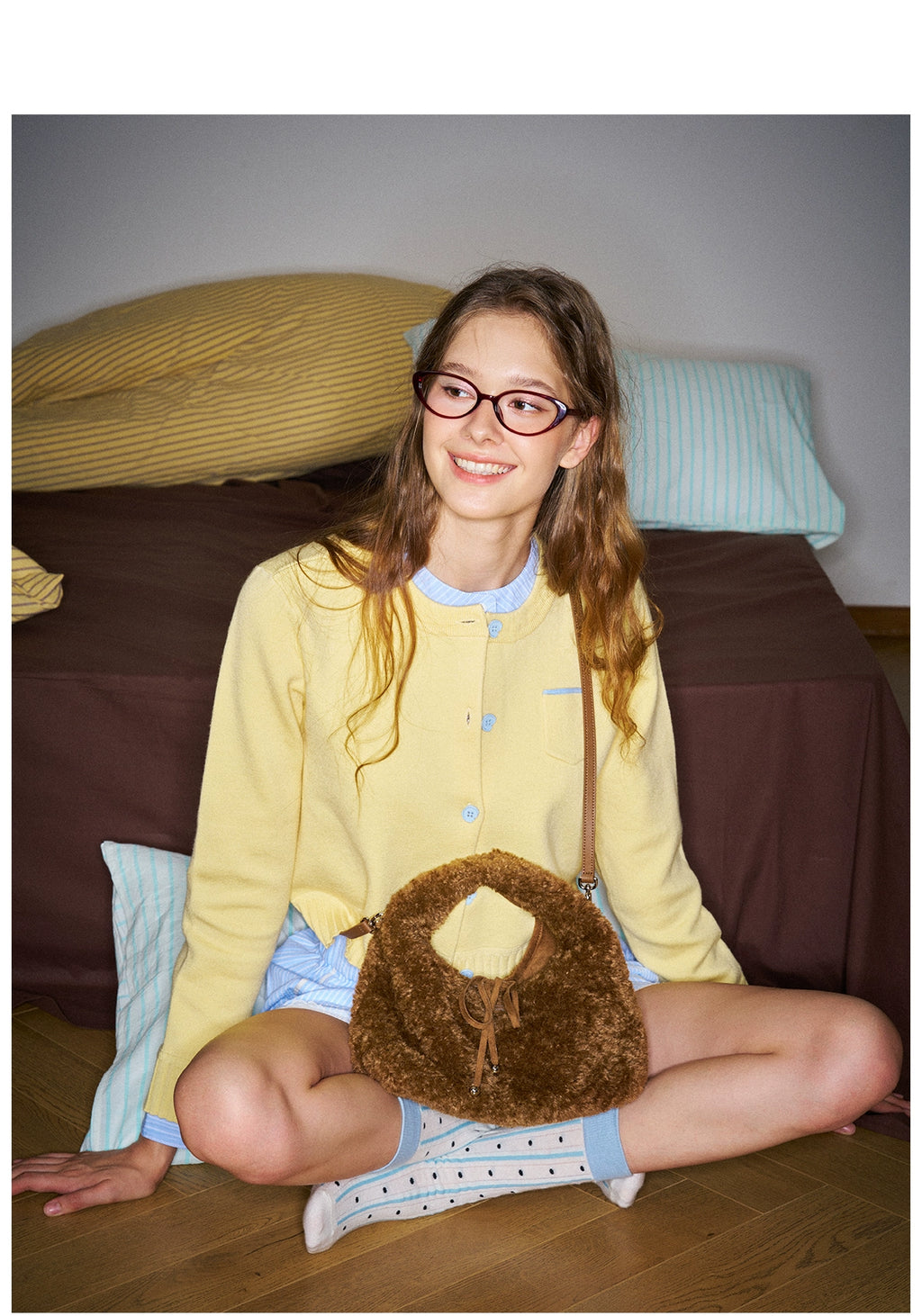 MUVA Plush Casual Small Bag