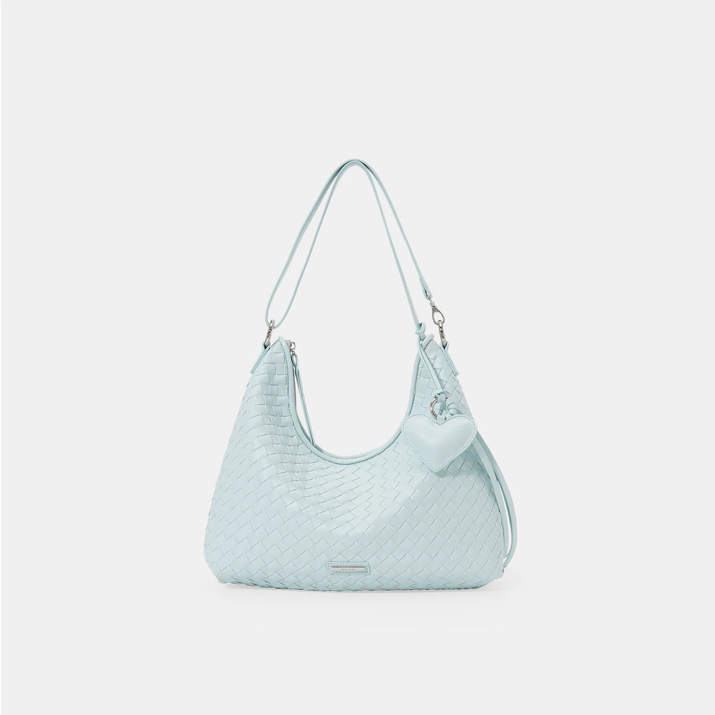 ANGELSKY Woven Large Capacity Shoulder Bag