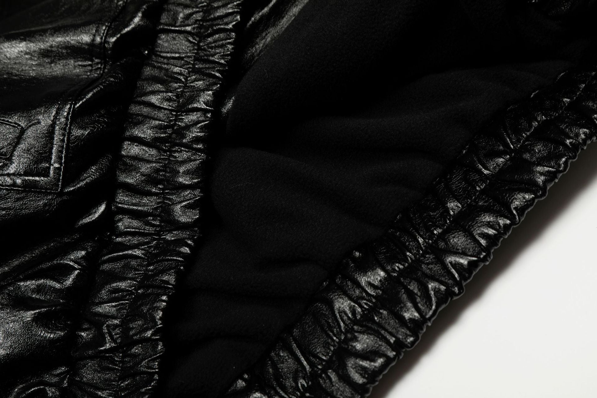 11KN Vintage Lapel Loose Motorcycle Suit Leather Jacket