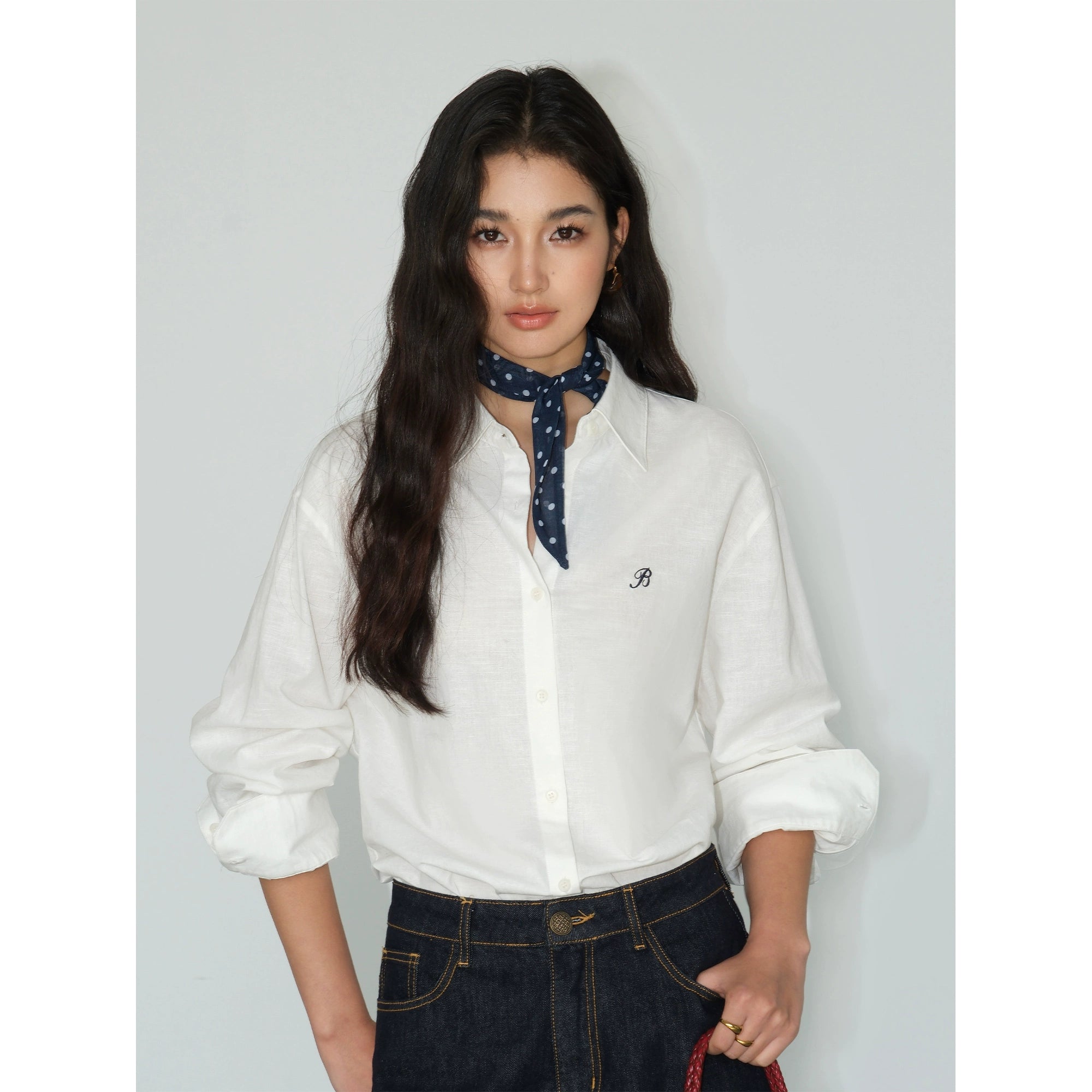 NEVA HU Loose Temperament Shirt