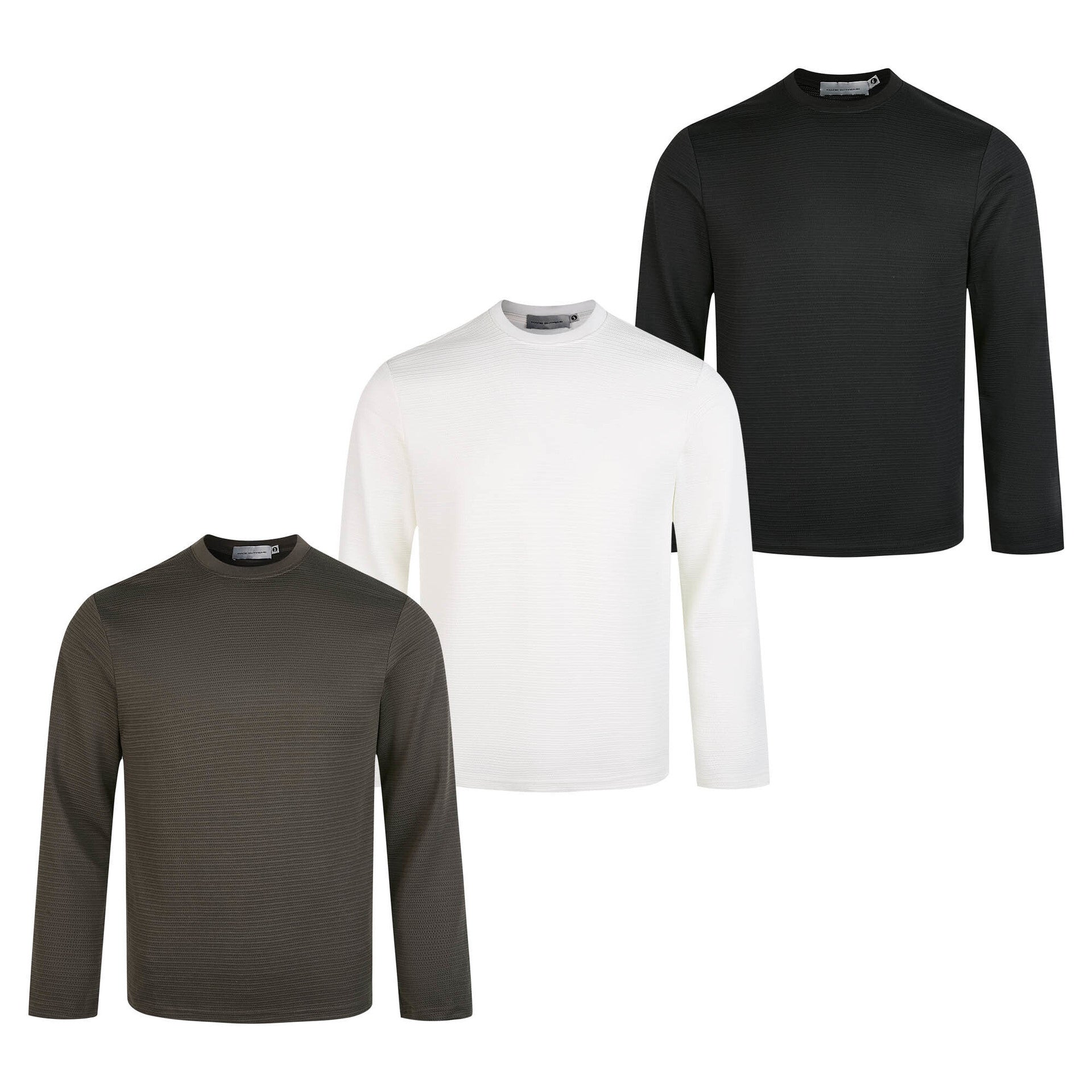EME Leisure Sports Fitness Elastic Premium Crew Neck Long Sleeve