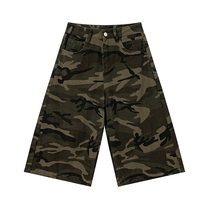 KANO Retro Pouch Camouflage Jeans
