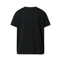 FUNKYFUN Front Shoulder Thread Cuff Versatile Backing Tee