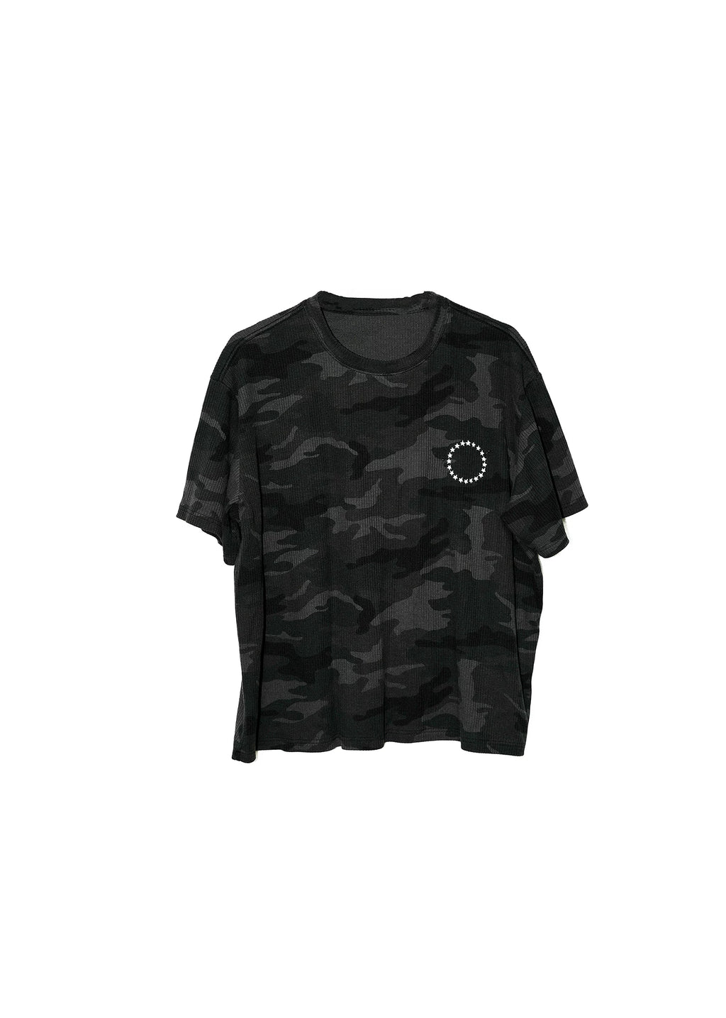 LIBERAFIT Camouflage Leopard Print Loose Tee