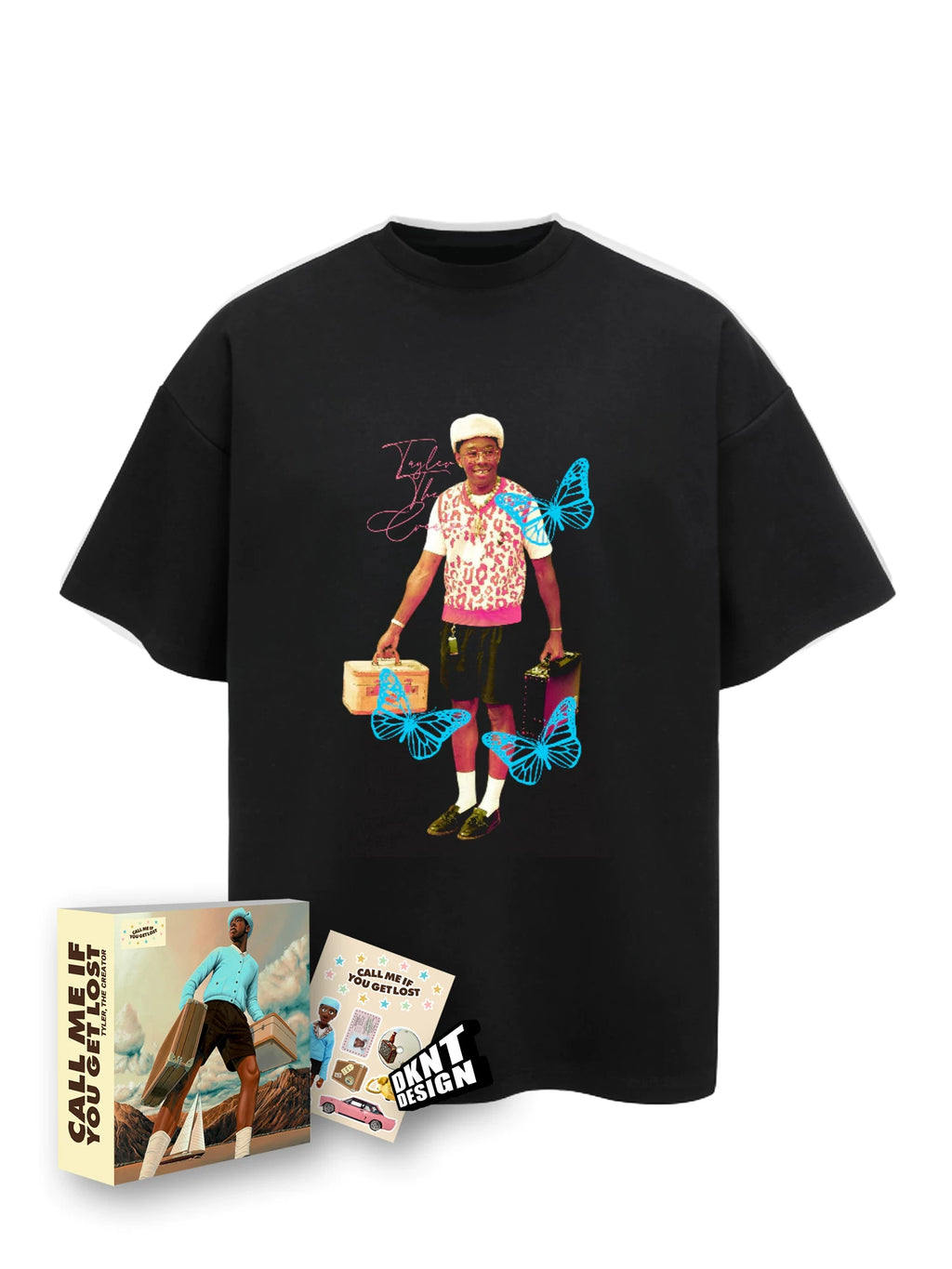 DKNT Hip Hop Portrait Casual Tee