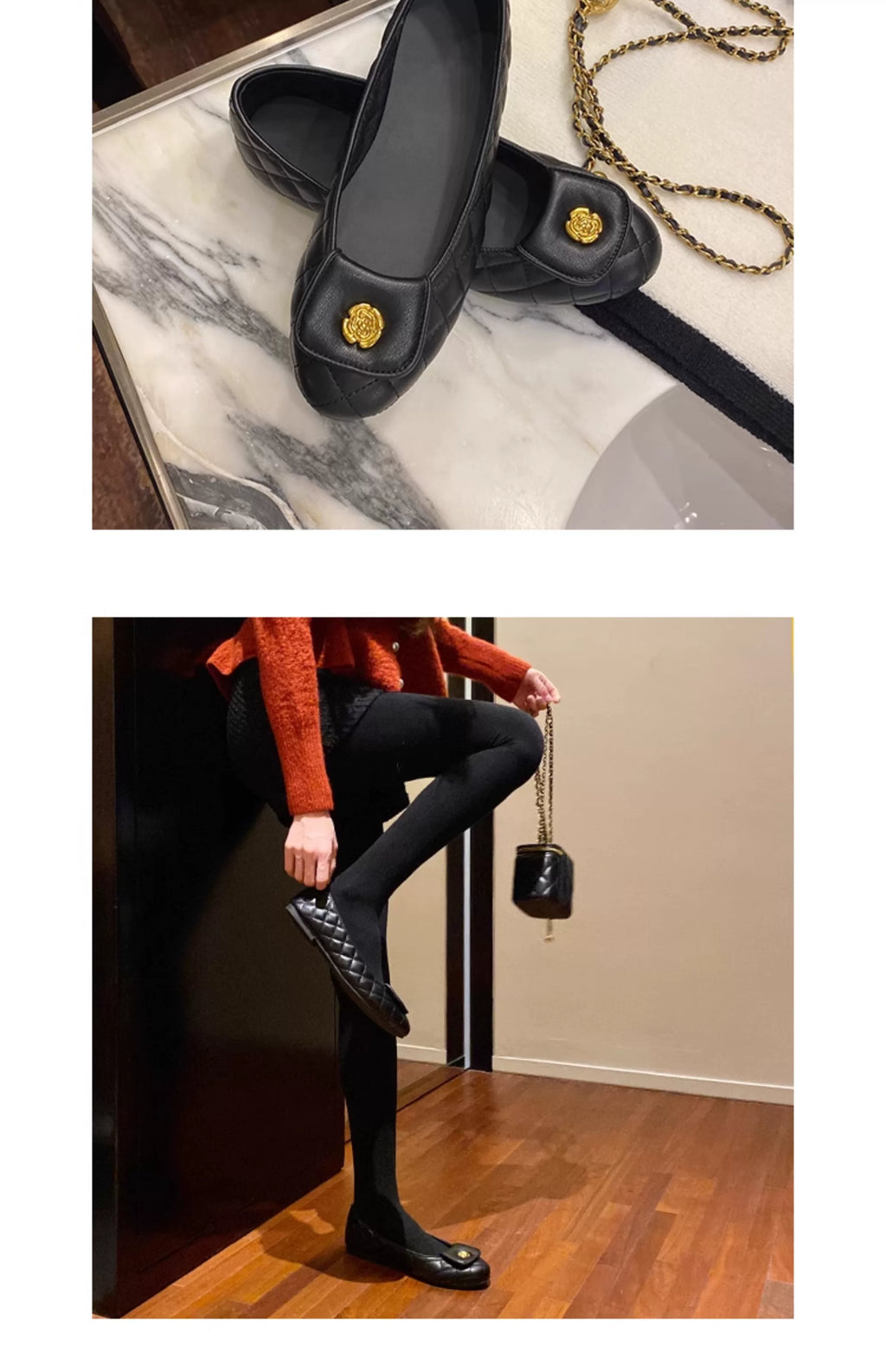 Cebostin Rhombus Vintage Mary Jane Shoes