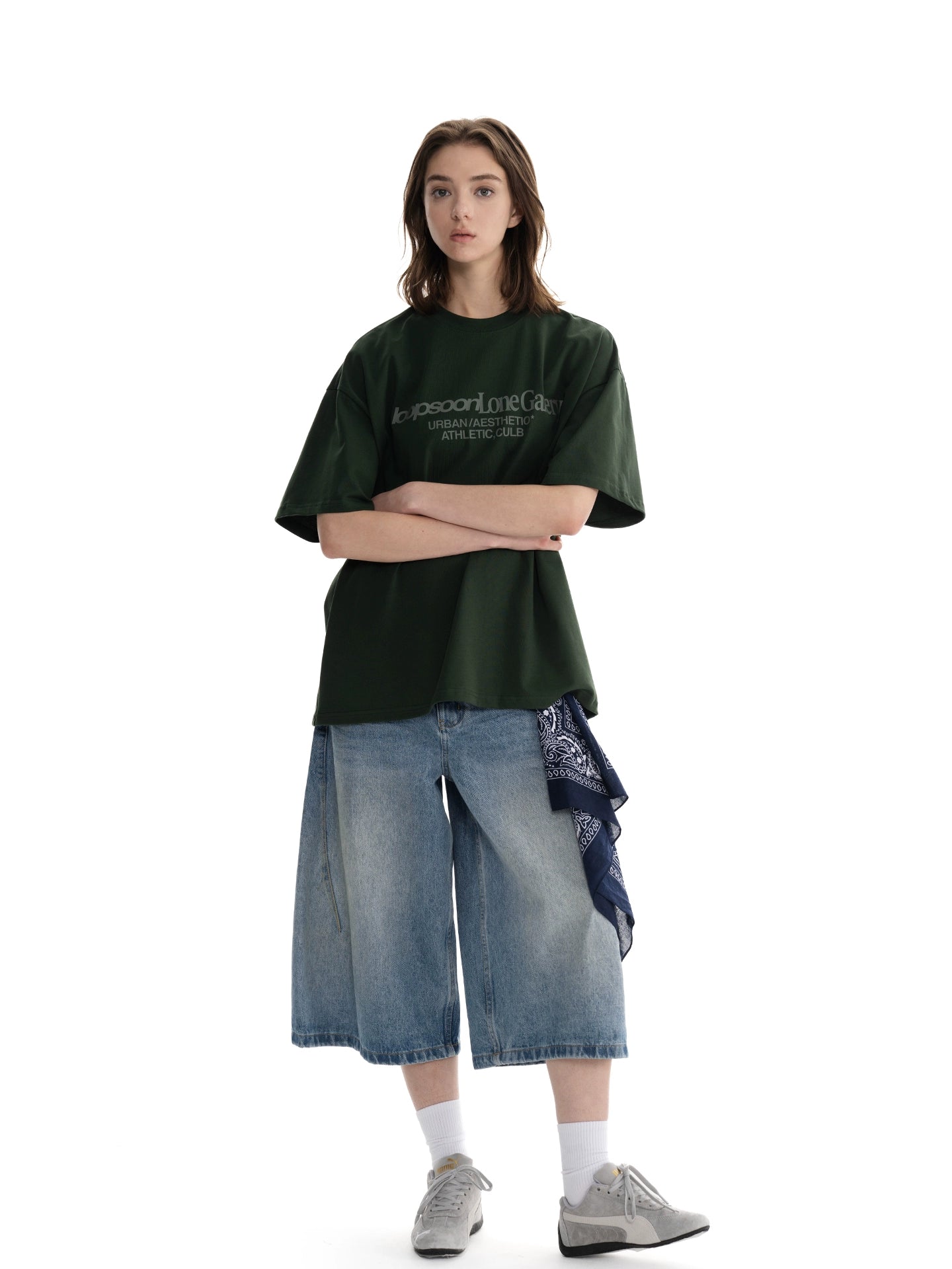 Loopsoon Creative LOGO Profile Commuter Tee