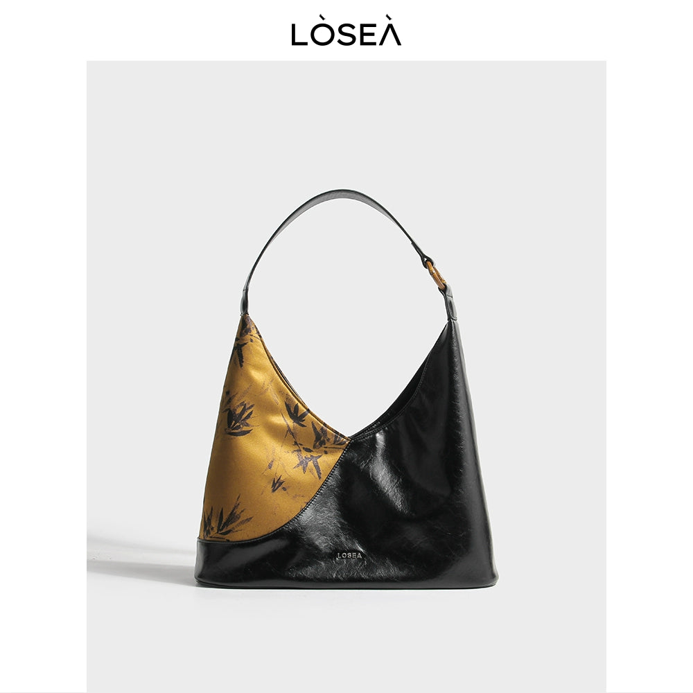 LOSEA Old Money Style New Chinese Style National Style Tote Bag
