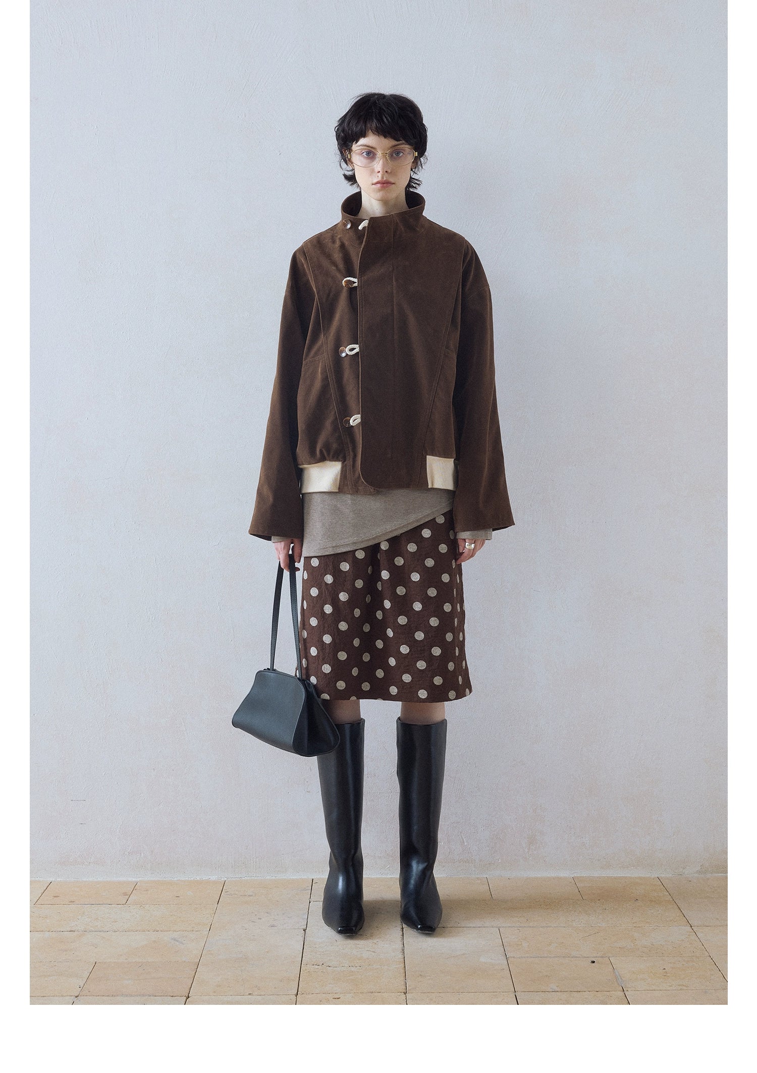 DIMC Retro Miu Polka Dot Skirt