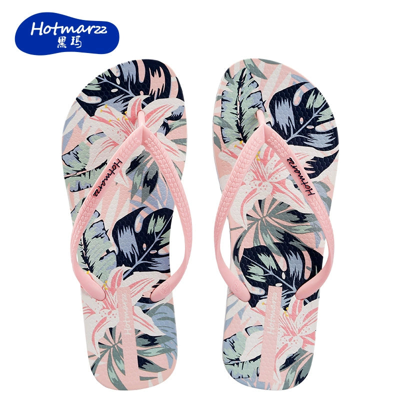 Hotmarzz Outer Wear Non-slip Fashion Slippers Pinch Slippers
