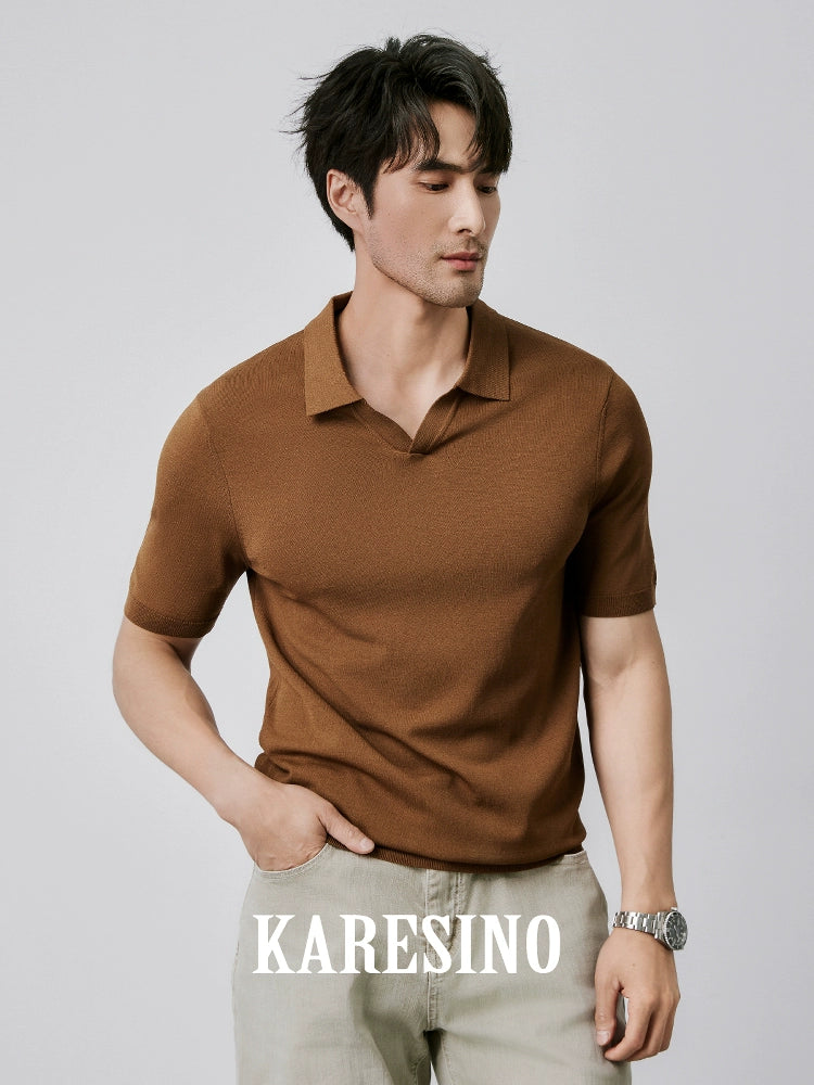 KARESINO Casual Ice Silk Versatile Tee