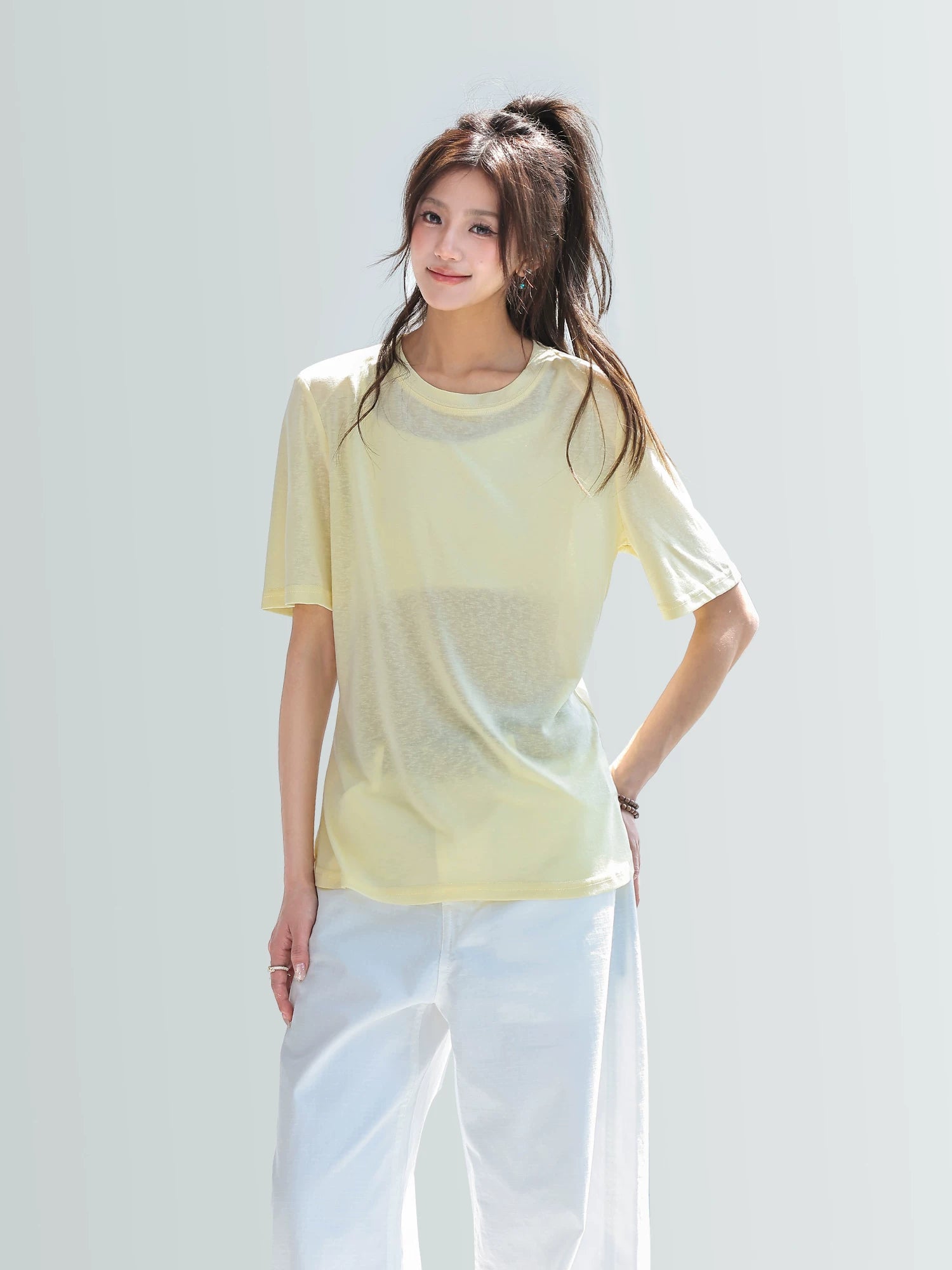 CHANT2nd Thin Breathable Casual Tee