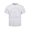EME Retro Letter Print Striped Tee