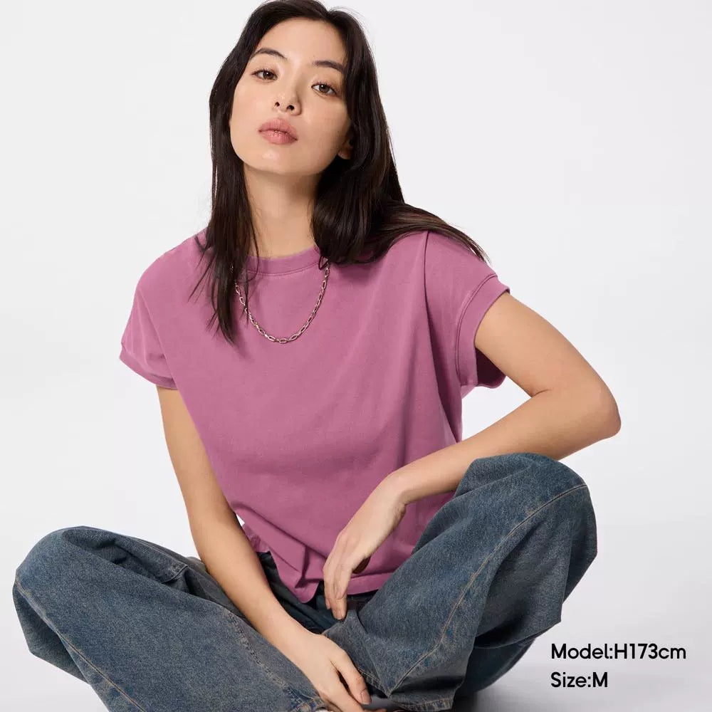 GU Retro Feeling Loose and Simple Tee