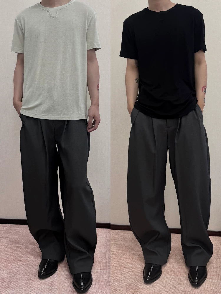 TERRAINCOGNITA U-neck Elastic Lightweight Breathable Tee