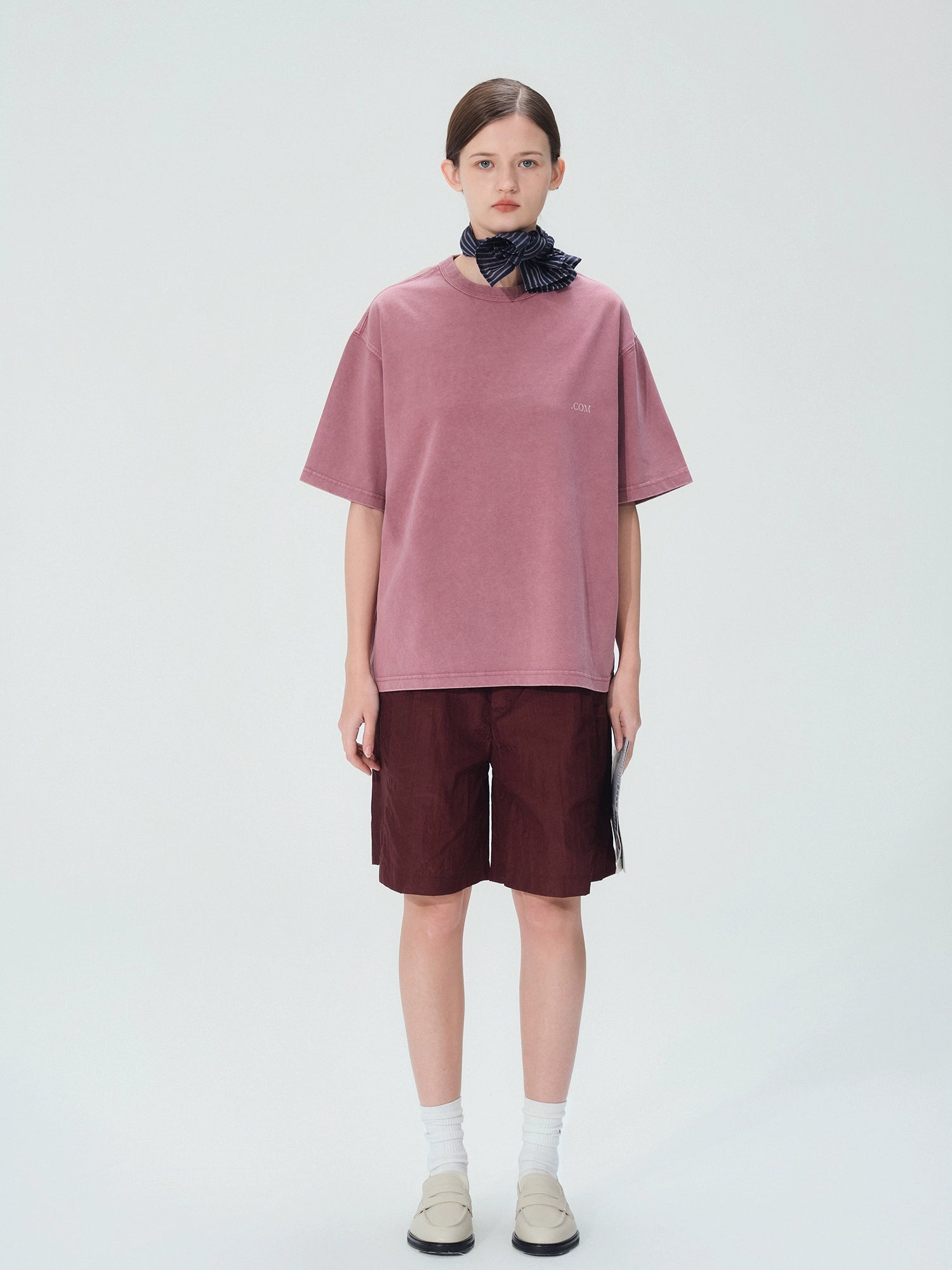 LIVINGTOWN Vintage Old Batik Loose Tee