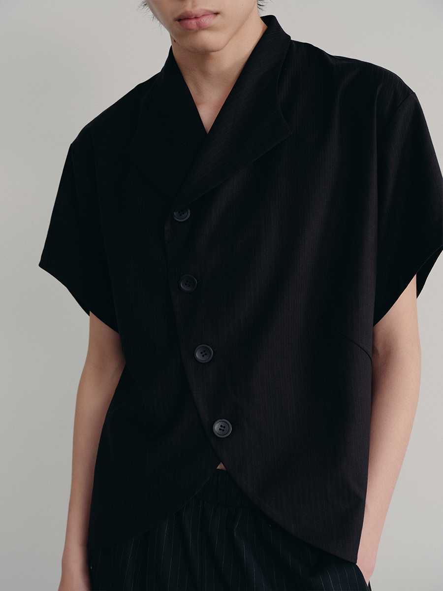 JCAESAR Dovetail Short Casual Shirt
