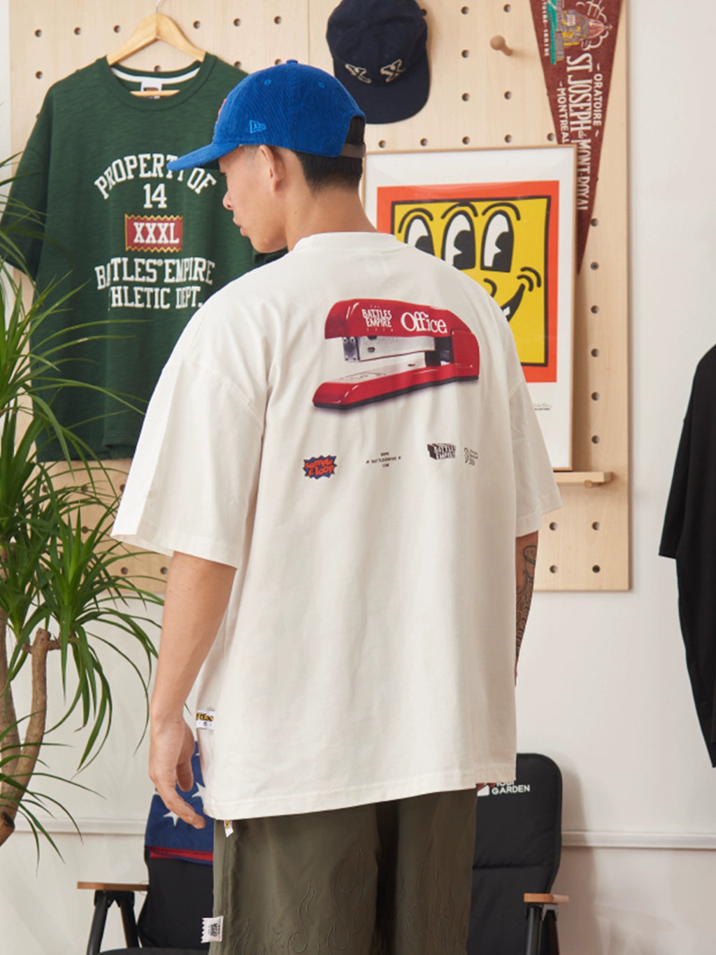 Battles Stapler Digital Printing Tee