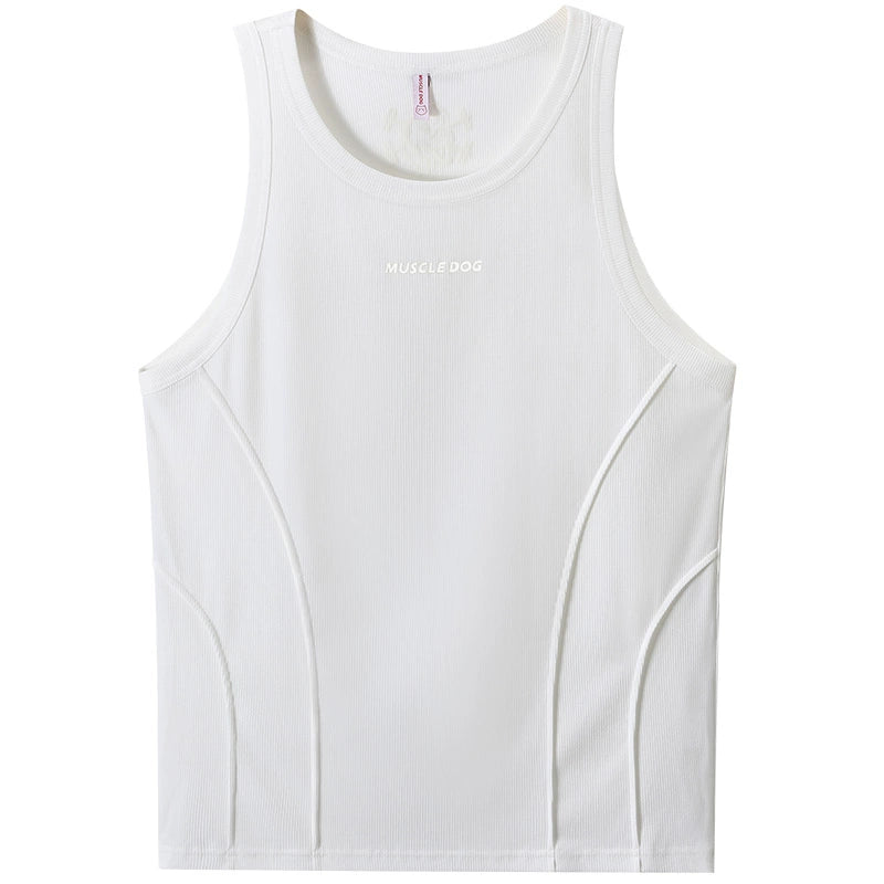 Muscle Dog  Sports Slim Fit Sleeveless Vest