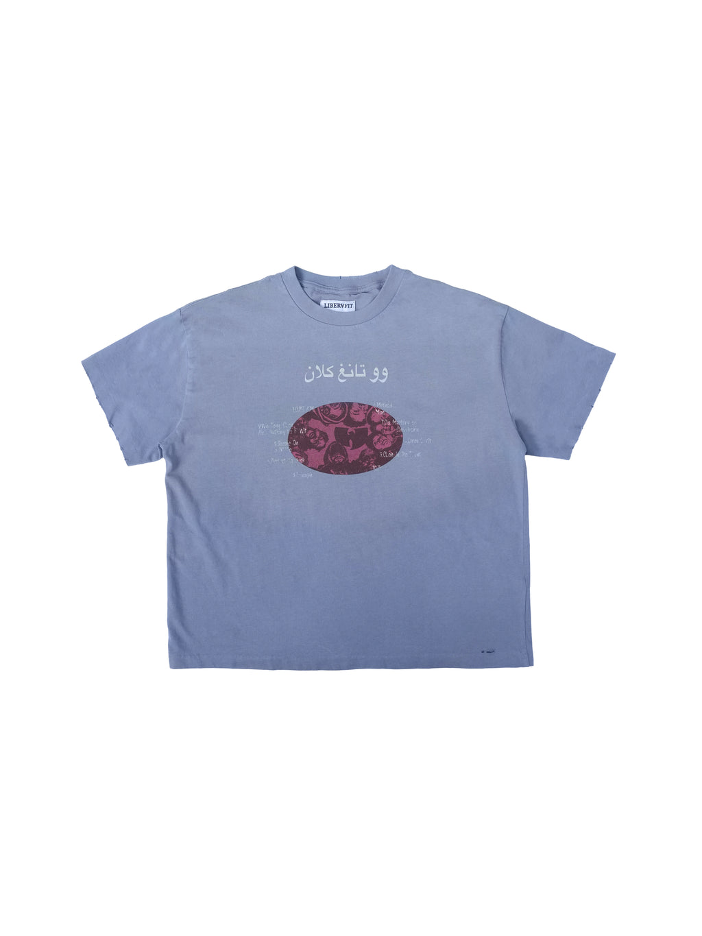 LIBERAFIT Vintage Loose Round Neck Tee