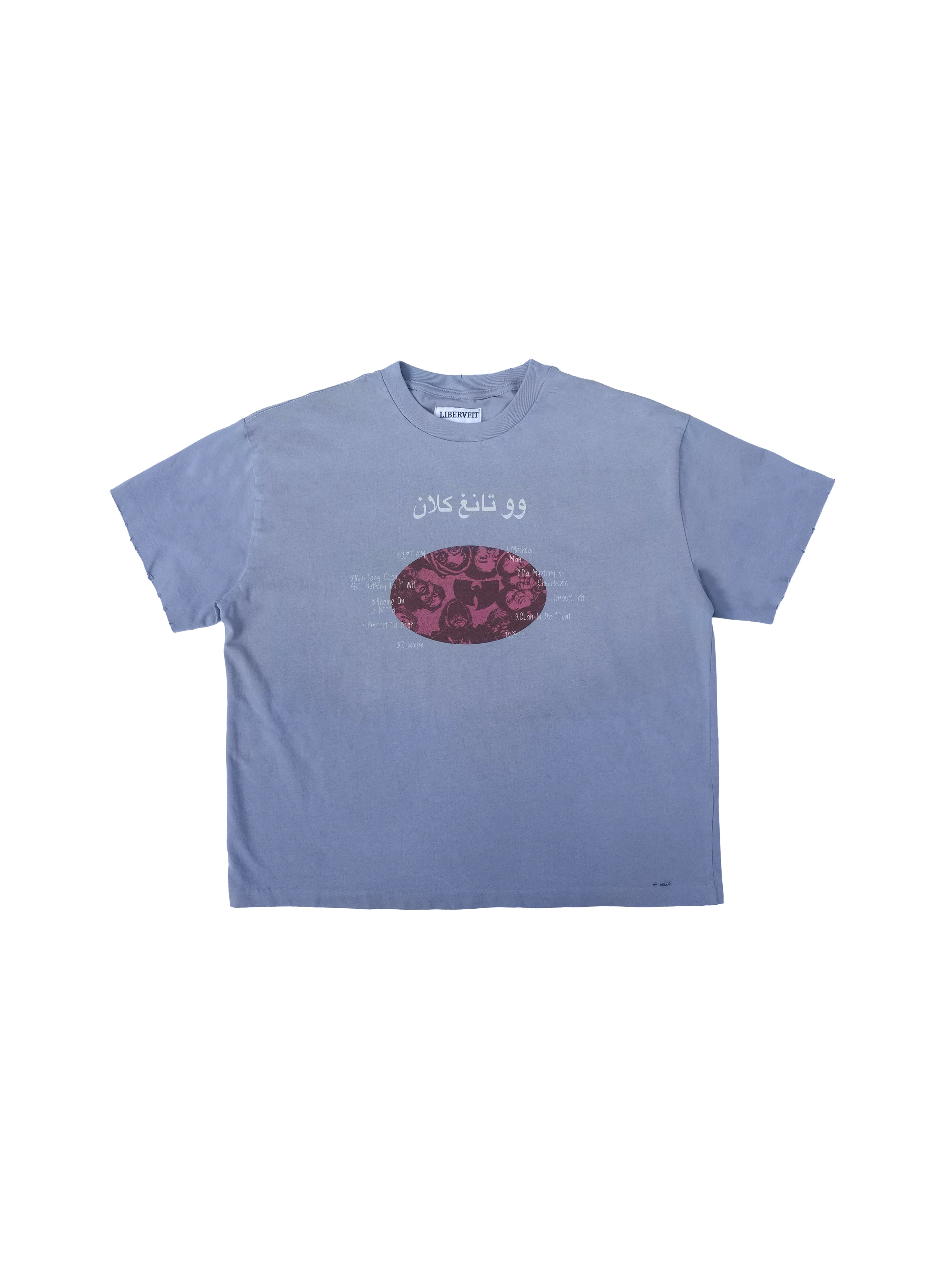 LIBERAFIT Vintage Loose Round Neck Tee