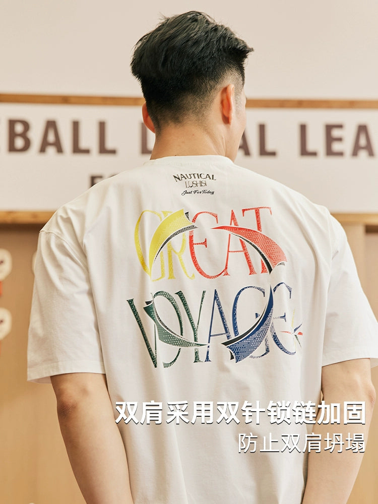 LUSHISI Quick-drying Sports and Leisure Fitness Tee