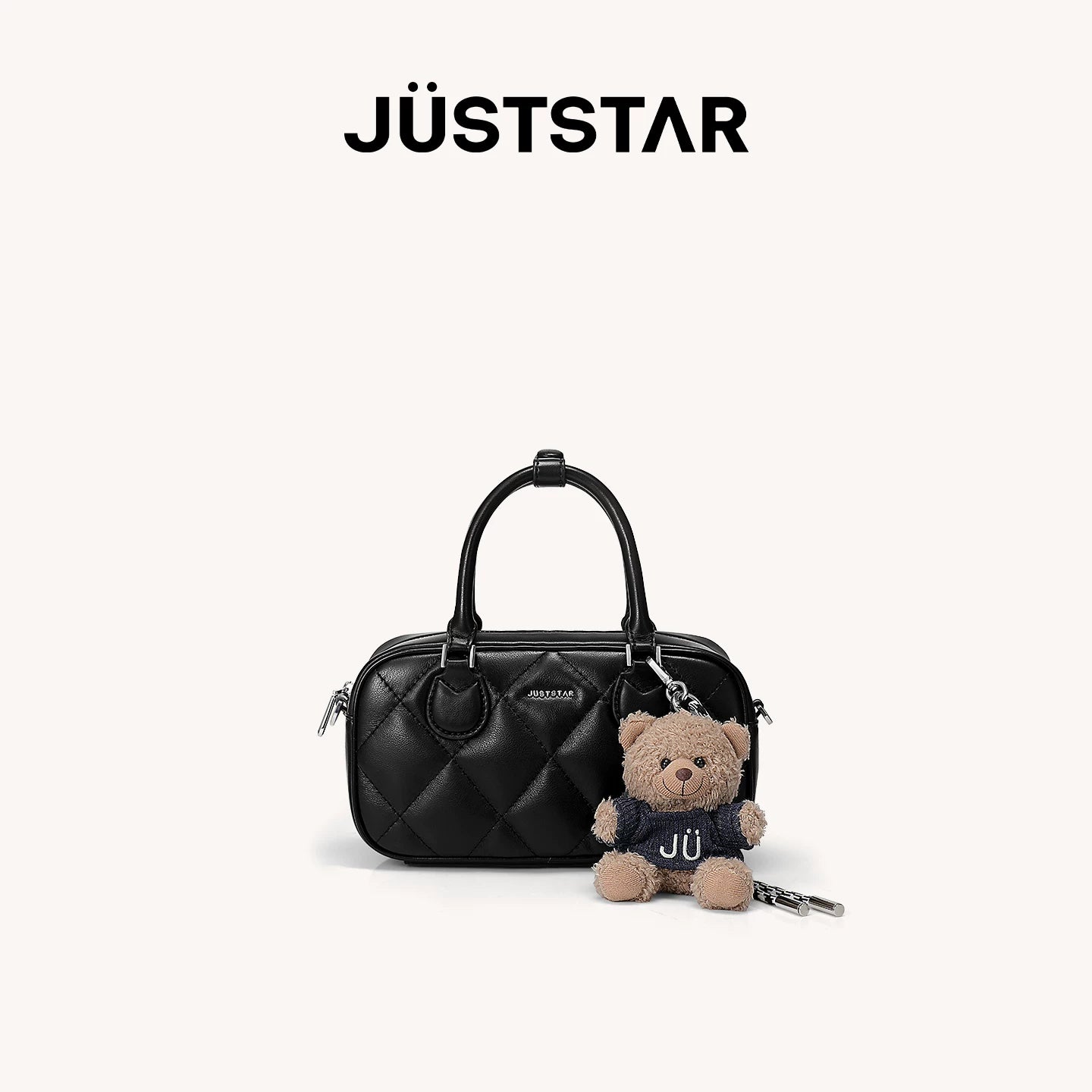 JUST STAR Delicate Diamond Shoulder Messenger Bag