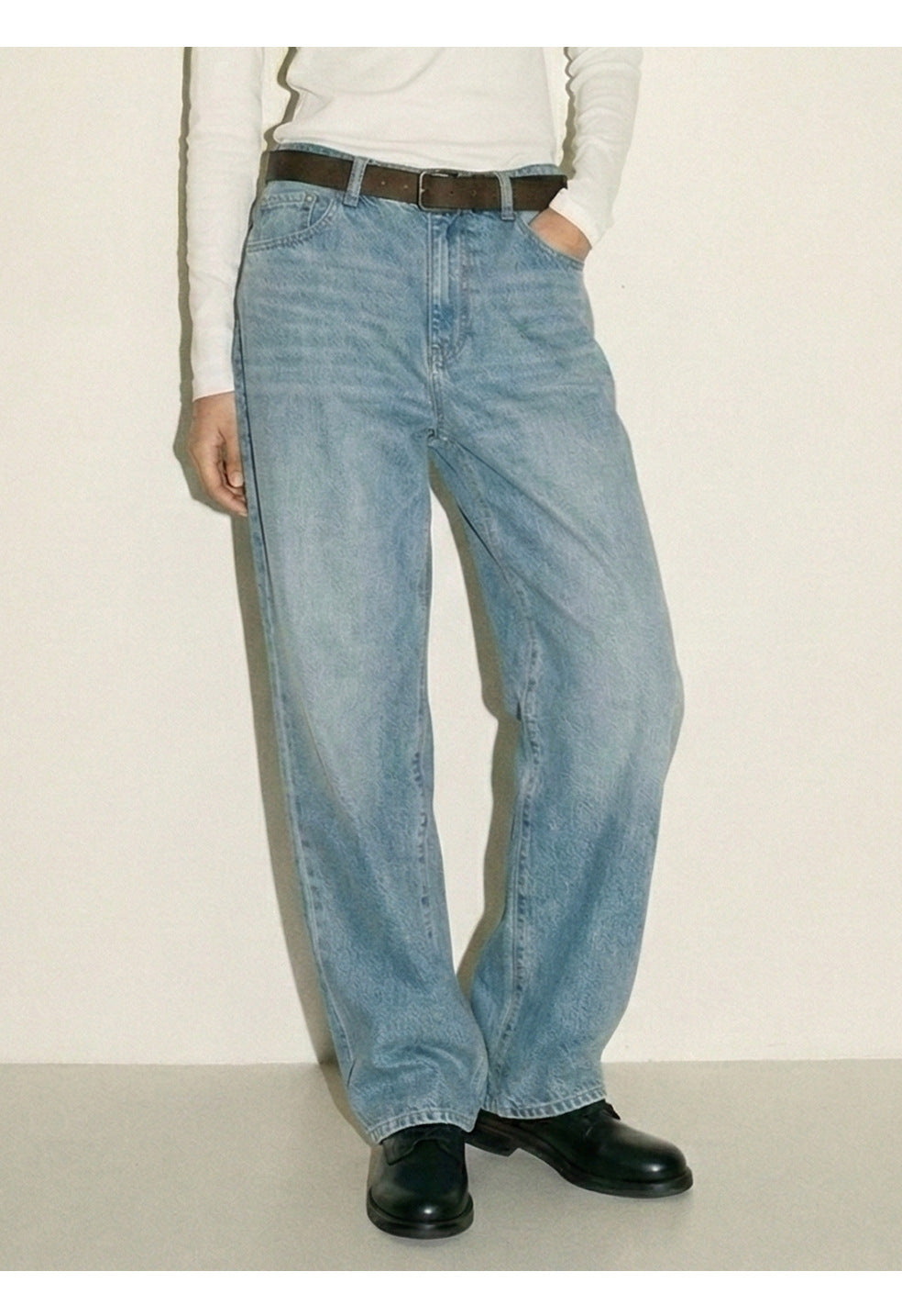 MADEEXTREME Vintage Straight Loose Versatile Jeans