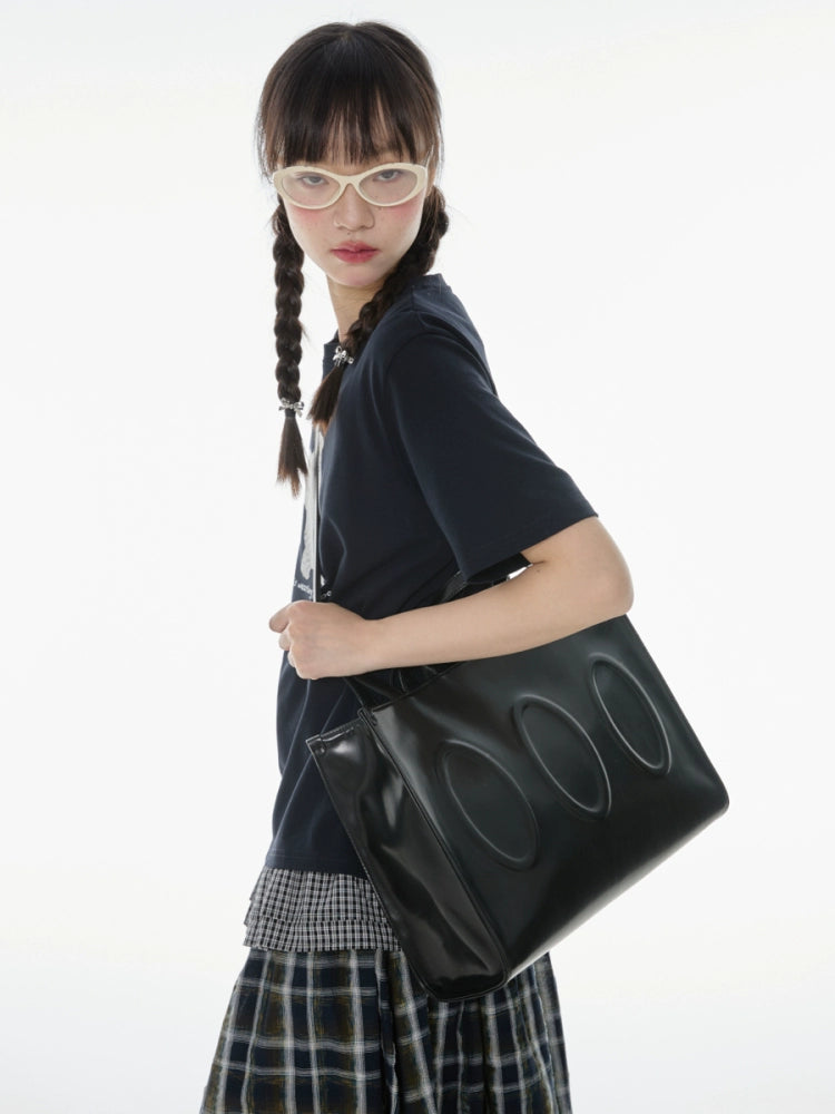 DirtySix Cowhide Shoulder Messenger Bag