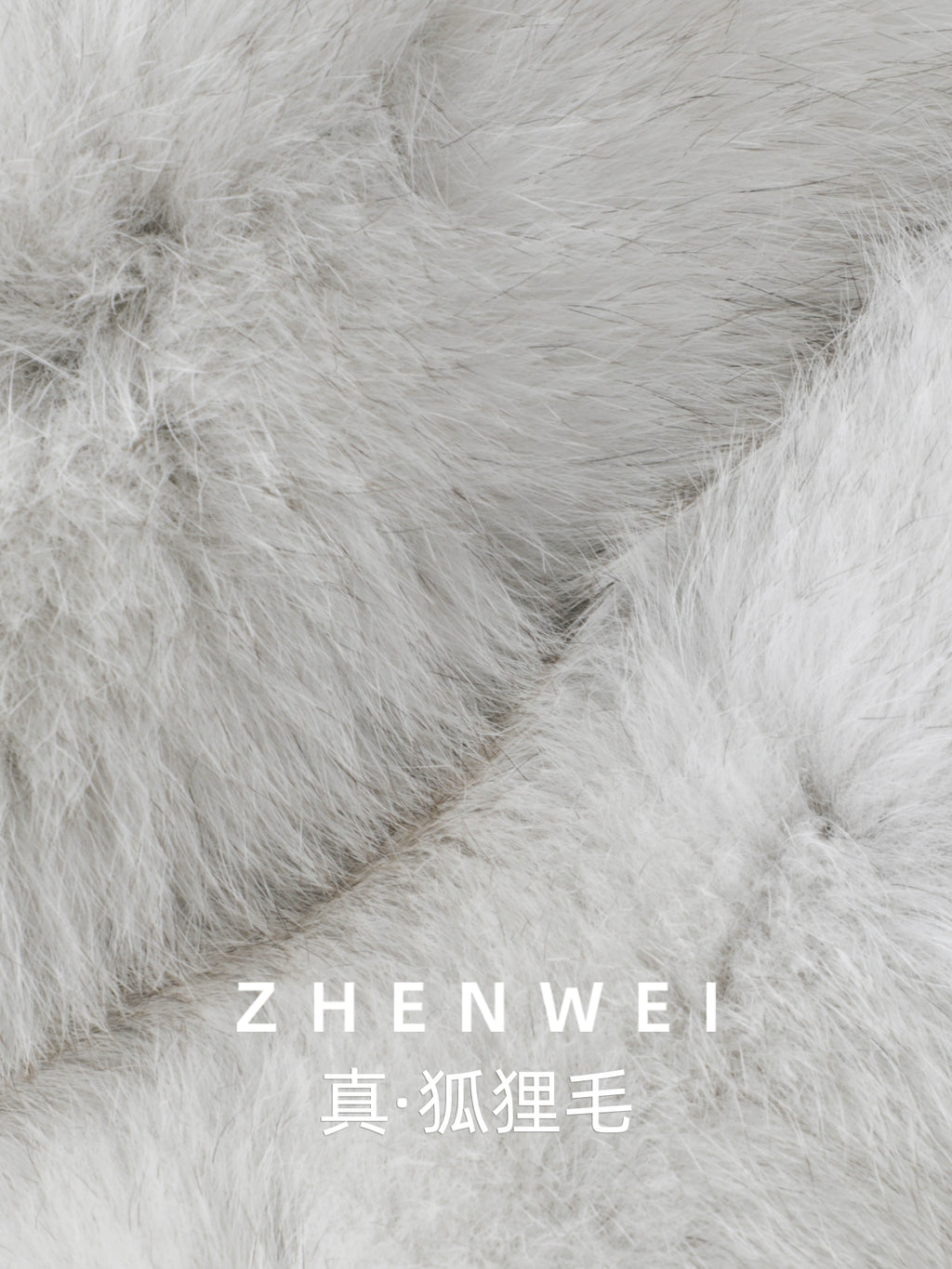ZHENWEI Real Fox Fur Scarf