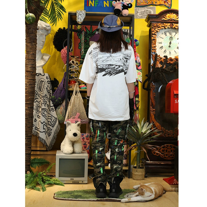 Wang Youbing Studio! PREDATOR 220g 100% Cotton Tee