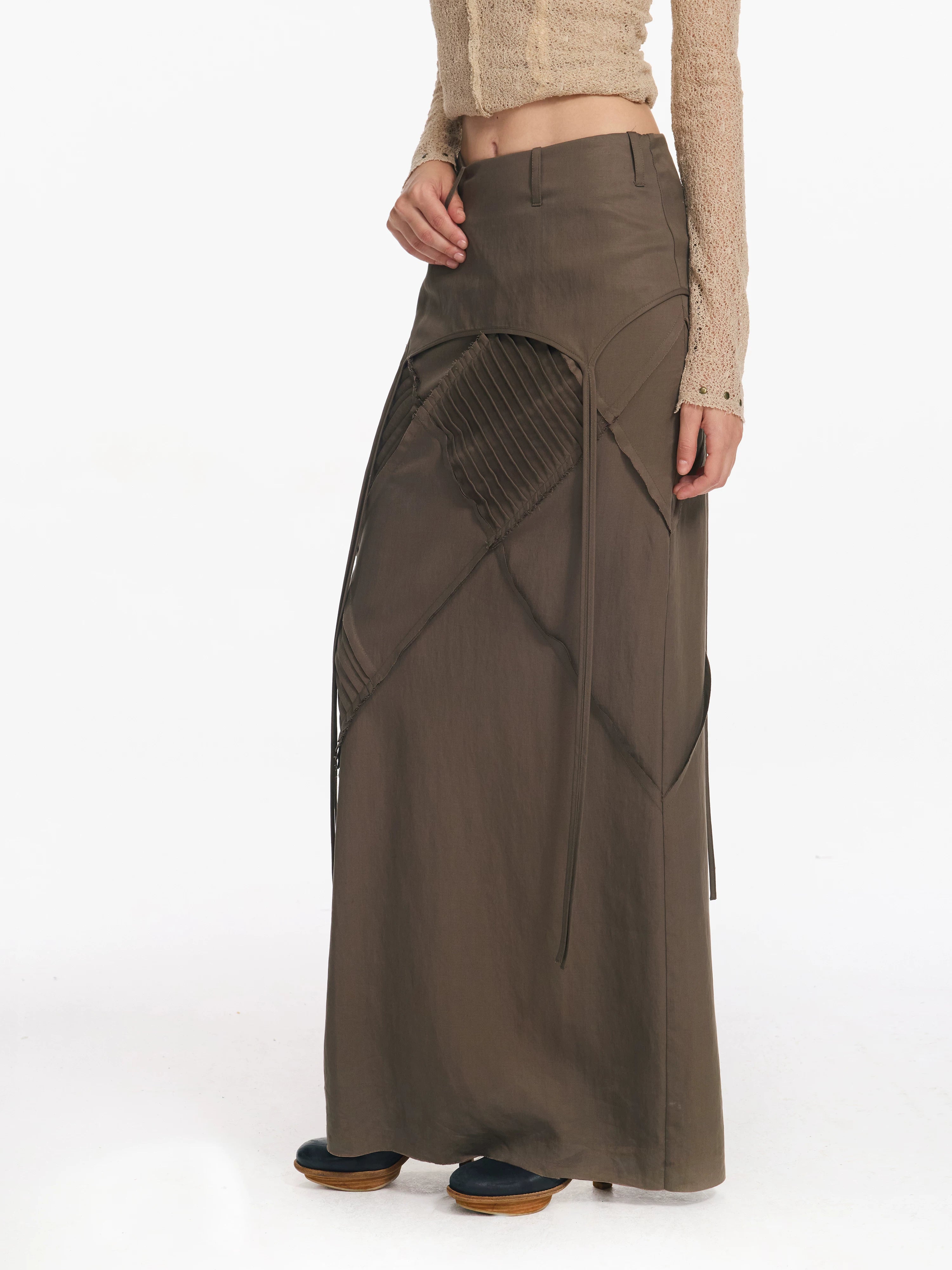 2th Desire Vintage Rhombus Strap-on Skirt