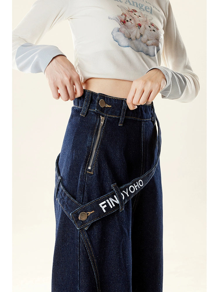 Zrsee Side Zipper Tooling Jeans