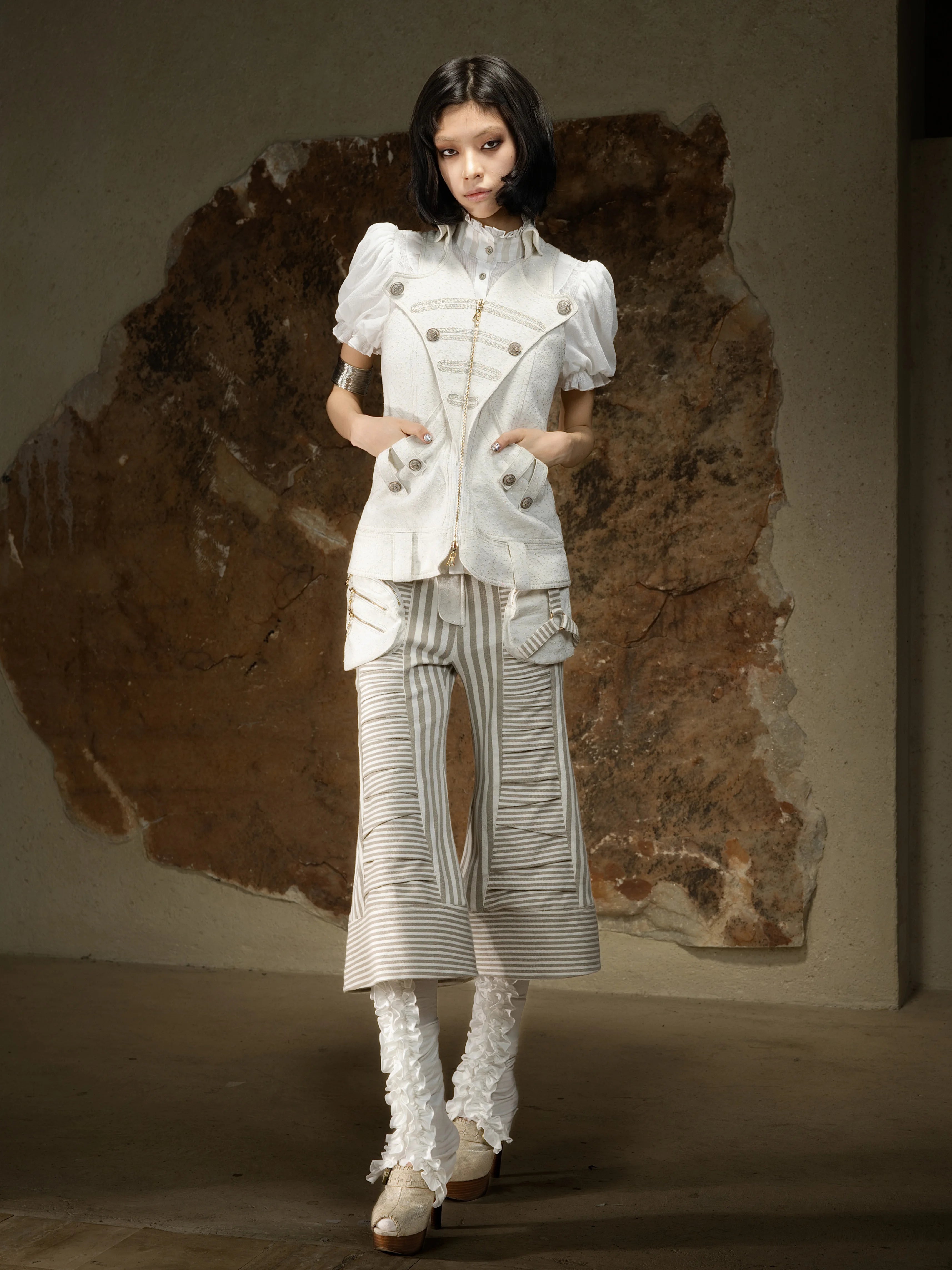 ARIADNAw Vintage Versatile Seven-Point Casual Pants