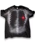 Prism Dark Skeleton Print Casual Tee