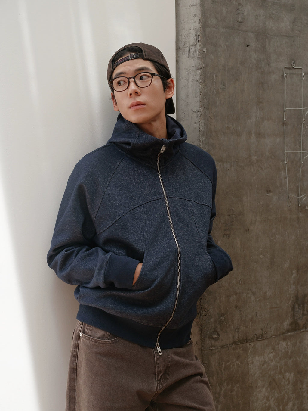 CARPEM Short Sport Zip Hooded Sweater