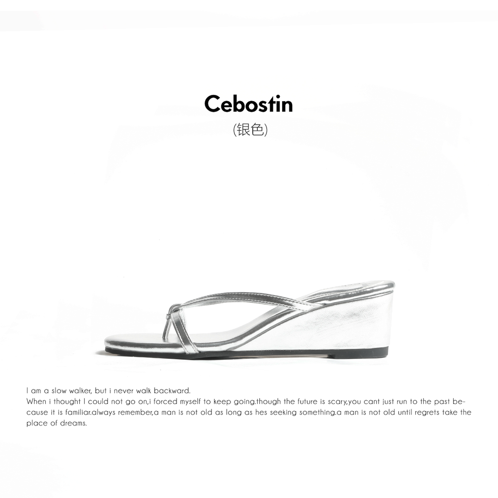 Cebostin Platform Toe Beach Shoes