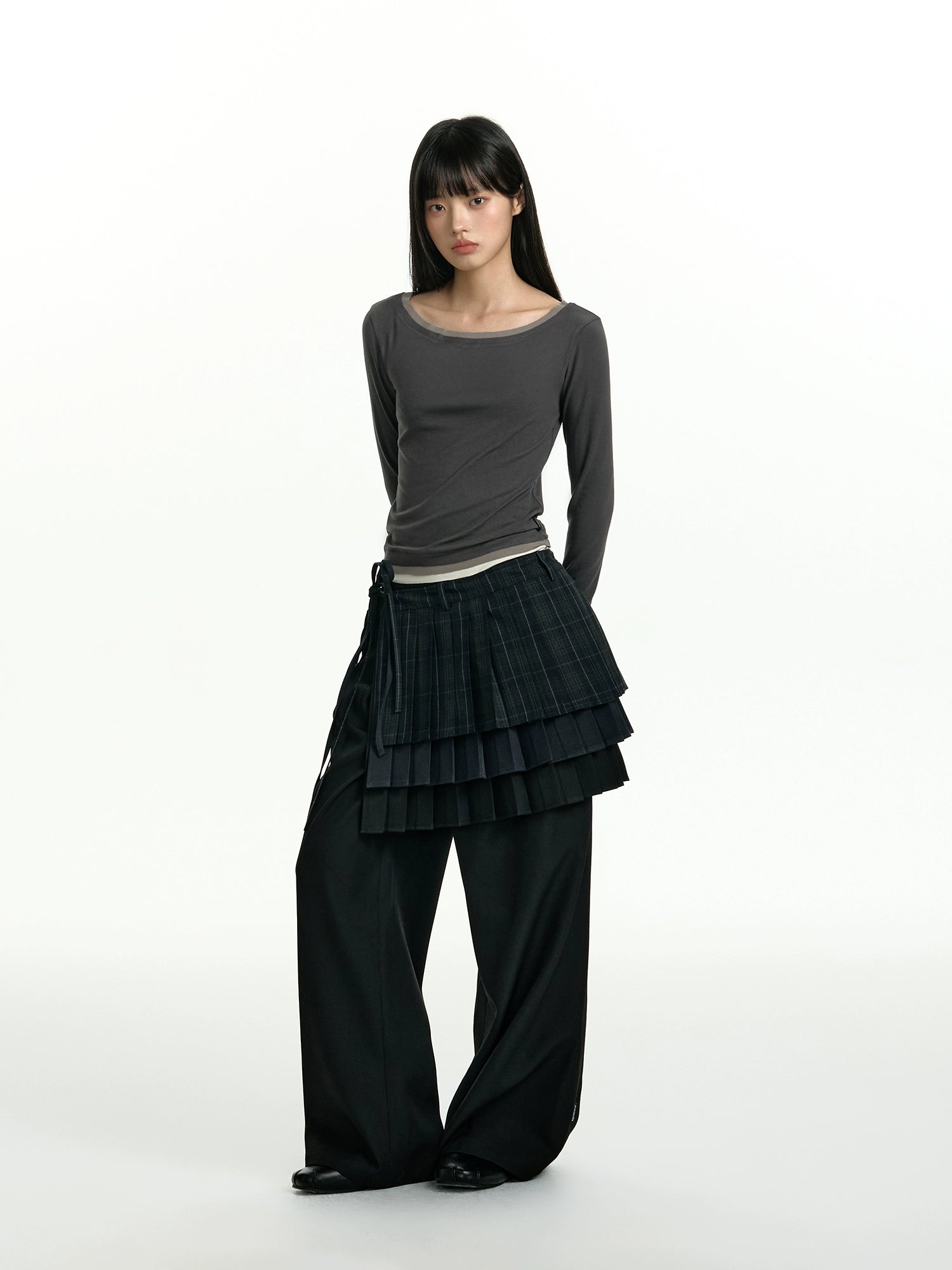 TGNS Retro Slim Fit and Thin Base with Long Sleeves Inside