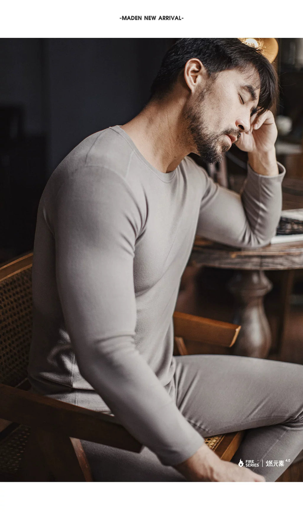 Madden Thermal Antibacterial Anti-static Under-wear Set