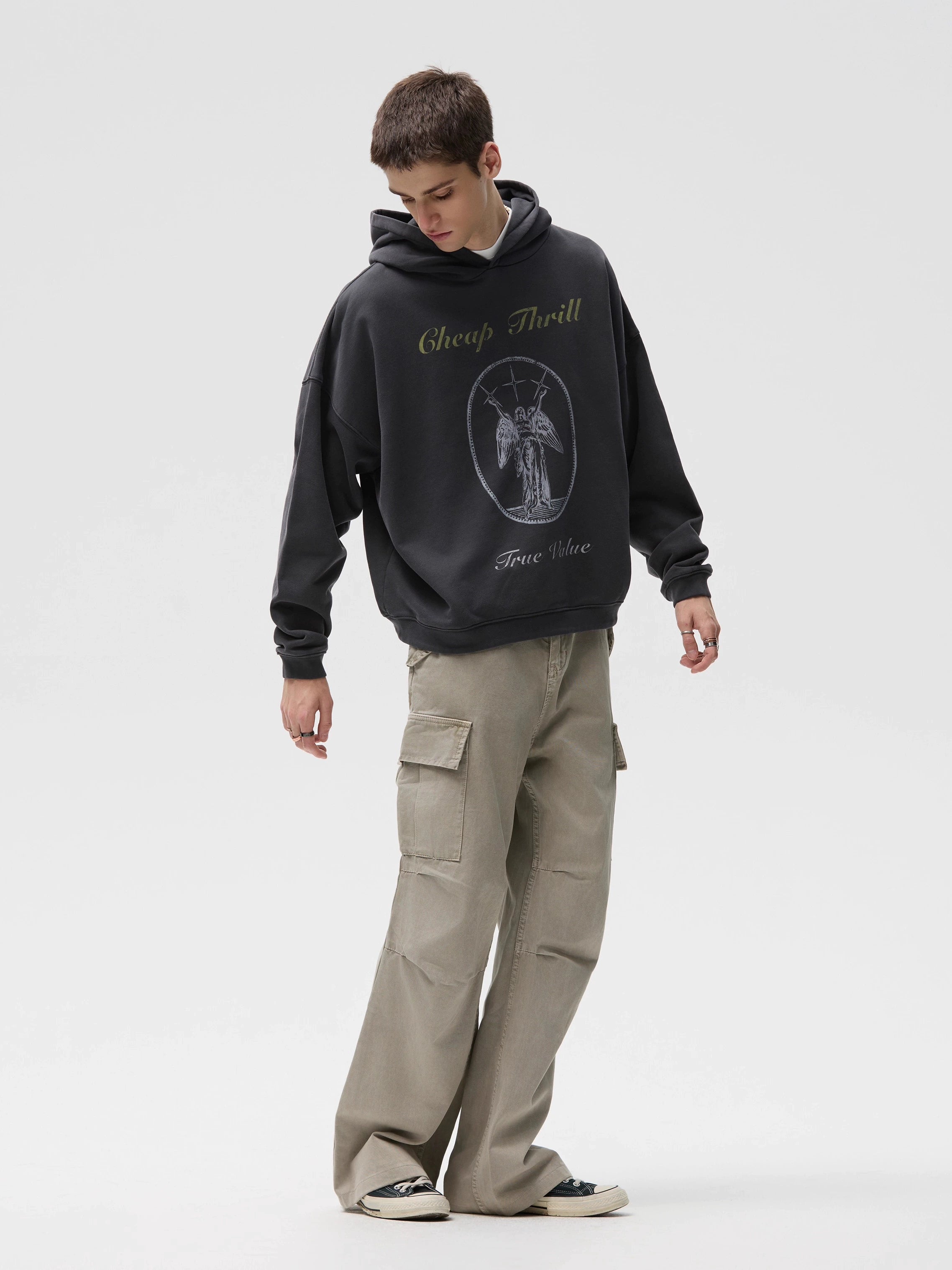 CENSMADE Vintage Casual Versatile Hoodie