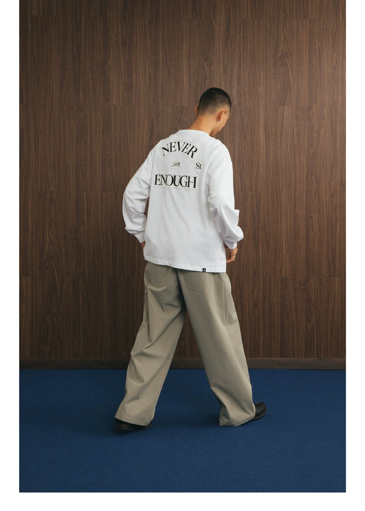 SUPERTOFU Vintage Threaded Cuffs Long Sleeves