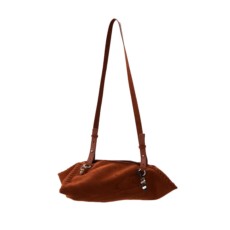 CryingCenter Anti-fur Shoulder Oblique Strap Bag