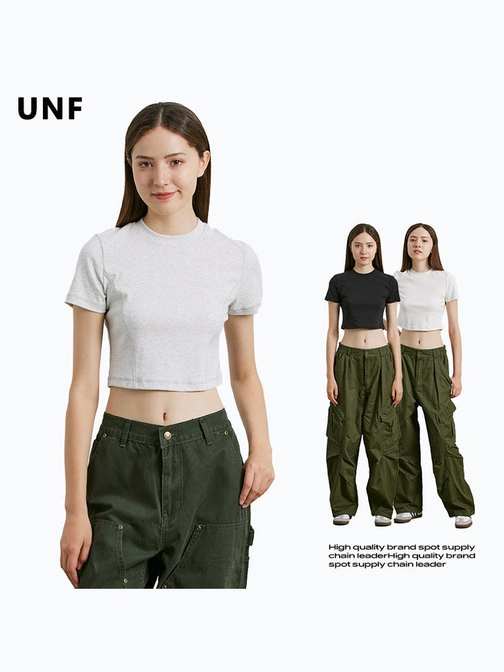 UNF fishbone women Crop Top