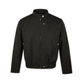 EME Vintage Short Wide Stand-Up Collar Jacket
